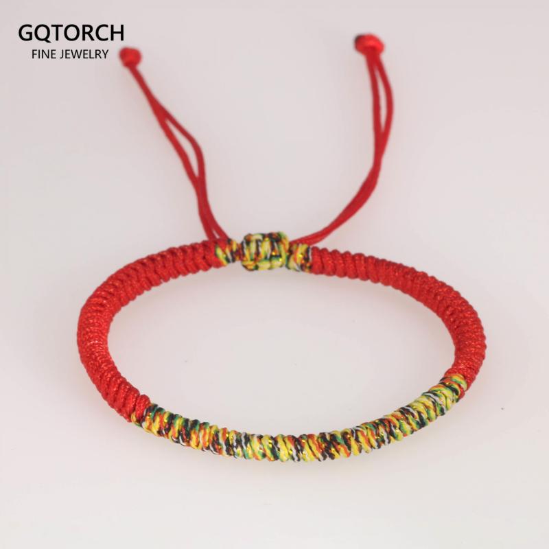 Chinese Red Rope Bracelet Lucky Knot Mens Womens Handmade