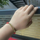 Chinese Red Rope Bracelet Lucky Knot Mens Womens Handmade