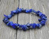 Malachite Lapis Lazuli Stone Chips Bracelet