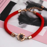 Adjustable Red Lucky Bracelet Couple Unisex Gift