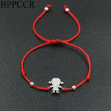 Micro CZ Lucky Bracelet Red Thread Rope String Couple