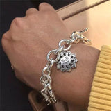 316L Stainless Steel Chain Bracelet Punk Bracelets Wholesale
