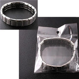 Stainless Steel Splice Veins Chain Italian Charms Bracelet Couple Jewelry