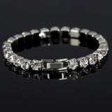 Charming Bride Wedding Crystal Bracelet Rhinestone Chain Jewelry for Women