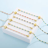 Bead Chain Friendship Bracelet Adjustable Trendy Jewelry Gift