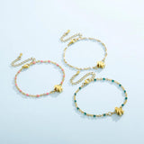 Bead Chain Friendship Bracelet Adjustable Trendy Jewelry Gift