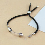 9 Styles Empty Vial Glass Screw Cap Bracelets