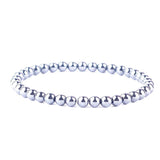 Weight Loss Magnetic Therapy Bracelet Women Hematite Beads Stretch