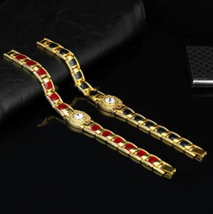 Health Charm Bracelet Watch Magnetic Therapy Magnet Jewelry