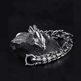 European Retro Dragon Head Men's Hip-hop Bracelet