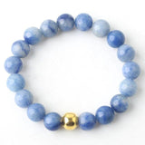 Matte Amazonite Round Beads Couple Bracelet