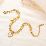 Freshwater Pearl Bracelet Crystal Jewelry for Women