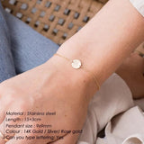 Stainless Steel Bracelet for Women Adjustable Bangle