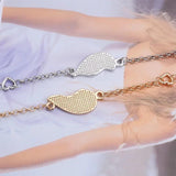 Heart Bracelets Set BFF Friendship Jewelry Gift