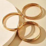 Punk Bracelets for Women Metal Bangle Bohemian Jewelry Gift