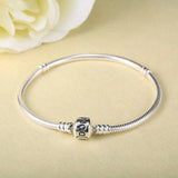 Hot Silver Snake Bracelet Charm for DIY Safety Chain Bracelet Jewelry