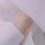 High-Quality Square Copper Zircon Green Bracelet