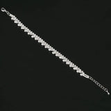 Charming Rhinestone Silver Bracelet for Women
