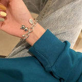 Vintage Bear Charm Bracelet & Bangle for Women SL031