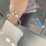 Vintage Bear Charm Bracelet & Bangle for Women SL031
