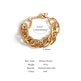 Colorful Chunky Chain Bracelet Boho Hand Jewelry