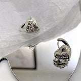 Mewanry Zircons Chain Bracelet Vintage Punk Heart Geometric Wedding