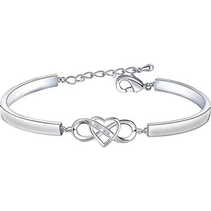 Dainty Gold and Silver Bracelets Set of 3