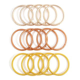 Colorful Glitter Filled Jelly Bangle Bracelet for Women