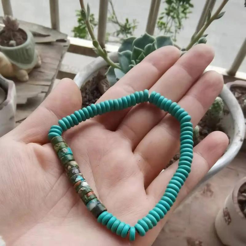 Men's Surfer Bracelet Beaded Boho Stacking Hematite