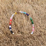 Healing Crystal Chakra Bracelet 12 Zodiac Signs Constellations Stress Relief