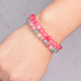 6MM Natural Stone Beaded Bracelet Men Agates Charm Bangle Women Jewelry