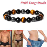 Tiger Eye Stone Magnetic Hematite Bracelets