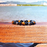 Tiger Eye Stone Magnetic Hematite Bracelets