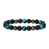 Tiger Eye Stone Magnetic Hematite Bracelets