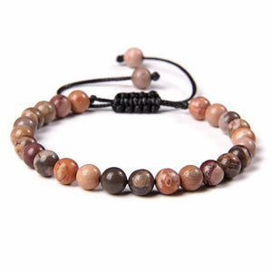 6MM Chakra Healing Crystal Bracelet for Women Men