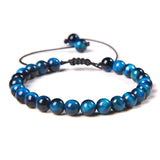 6MM Chakra Healing Crystal Bracelet for Women Men