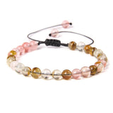 6MM Chakra Healing Crystal Bracelet for Women Men