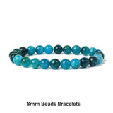Apatite Beads Stretch Bracelet Natural Stone Chakra Healing Jewelry