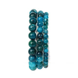 Apatite Beads Stretch Bracelet Natural Stone Chakra Healing Jewelry
