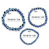 Meibeads Evil Eye Charm Beads Bracelets Lucky Eye Glass Bracelet