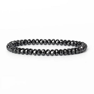 Hematite No Magnetic Bracelets Beaded Weight Loss Natural Stone Bracelet
