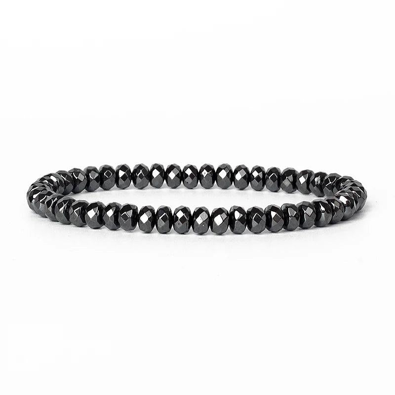 Hematite No Magnetic Bracelets Beaded Weight Loss Natural Stone Bracelet