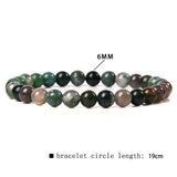 Natural Stone Bracelet 6MM Bead Aventurine Quartzs Citrines Agates Sunstone