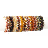 Chakra Reiki Quartz Agates Bracelets Men 6/8MM Natural Stone Beads