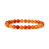 Healing Natural Crystal Citrine Agate Stone Bracelet Men Yoga Jewelry