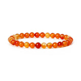 Healing Natural Crystal Citrine Agate Stone Bracelet Men Yoga Jewelry