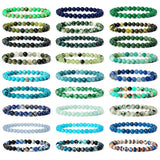 6mm Cat Eye Quartz Beaded Bracelet for Men and Women