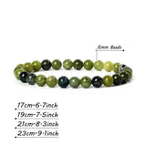 6mm Cat Eye Quartz Beaded Bracelet for Men and Women