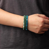6mm Cat Eye Quartz Beaded Bracelet for Men and Women