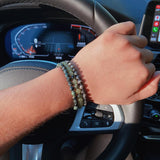 6mm Cat Eye Quartz Beaded Bracelet for Men and Women